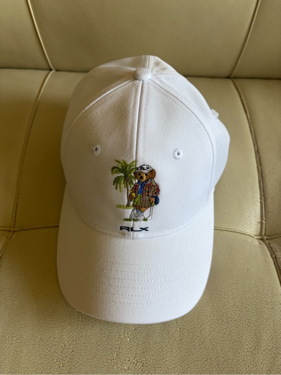 Ralph Lauren Accessories - Ralph Lauren RLX White Interior Baseball Cap
